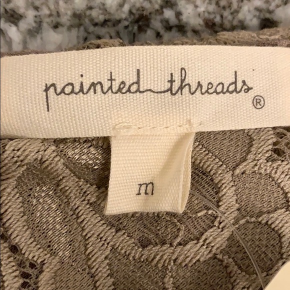 NWT Sexy Painted Threads Lace Bodysuit🌸 - Picture 6 of 7